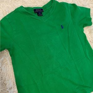 Green 3T Polo little boys shirt